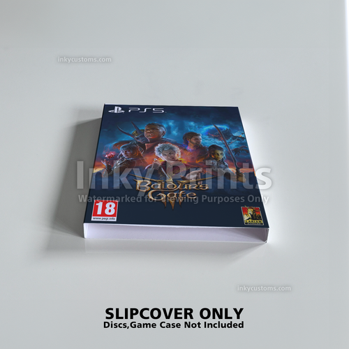 Baldurs Gate 3 PS5 Custom Schutzhülle Hülle Steelbook Protec Schutzhülle OHNE SPIEL - Bild 7 von 10