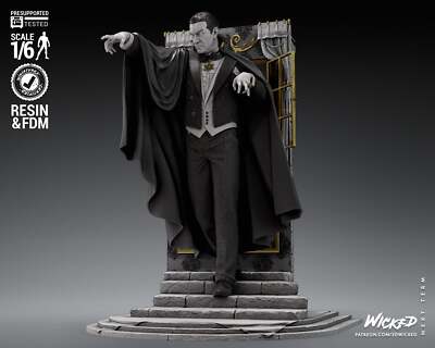 Dracula (Fan Art) Statue - 6 oder 12 scale (360mm or 180mm) - 3D Print