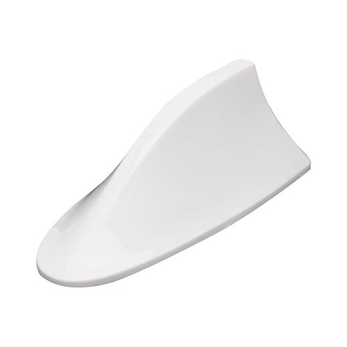 White Car Shark Fin Antenna Cover for Kia Kona Roof Radio AM/FM Signal Aerial - Picture 5 of 9