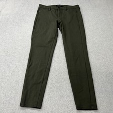 Liverpool Pants Womens 6 Dark Green Stretch Streetwear Mid Rise READ