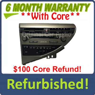 2013 - 2015 Lexus HD Radio Navigation CD Player Gracenote XM Climate Control