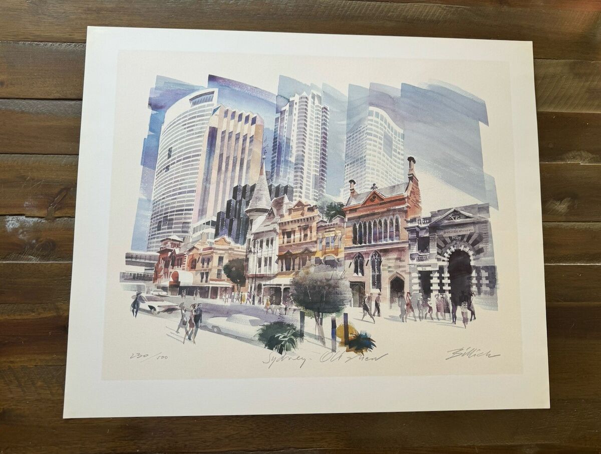 Charles Billich Sydney Collection Old + New Art. Original Charles Billich Sydney Collection Old + New Art. Original