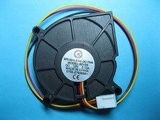2 pcs Brushless DC Blower Fan 12V 6015S 60x60x15mm 3 Wires Sleeve Bearing New