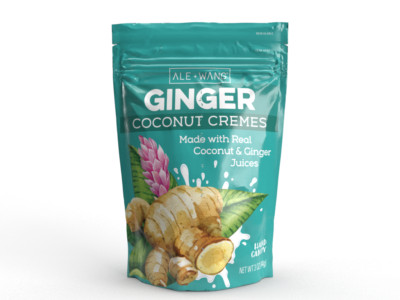 ALE + WANG  Ginger Coconut Cremes Hard Candy (48-Pack)