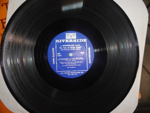 VINYL RECORD LP THE TALE OF PETER RABBIT NARRATED VIVIEN LEIGH WONDERLAND 1434 - Picture 6 of 7