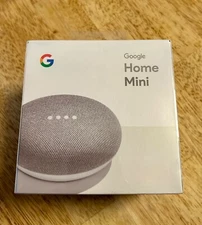 ¡NEW! SEALED! Google Home Mini smart speaker personal assistant CHALK GA00210-US