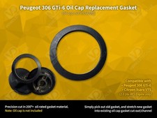 PEUGEOT COMPATIBLE 306 GTI6 GTI 6 RALLYE XSARA VTS OIL CAP GASKET RUBBER 200ºC