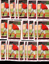 ARIEL PENA LOT OF 50 - 2012 1st BOWMAN CARD w/ CHROME ANGELS DOMINICAN REPUBLIC