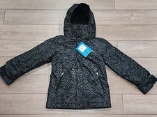 NWT Columbia Youth Bugaboo Omni-Tech Interchange Jacket Sz XS Green Black 3n1