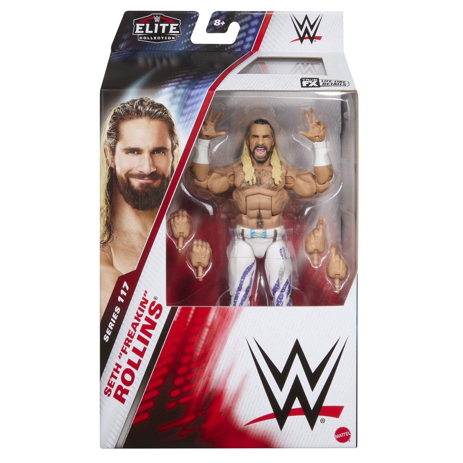Seth Rollins - WWE Elite 117 Mattel Toy Wrestling Action Fig