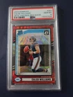 2024 Panini Donruss Rated Rookie Caleb Williams 327 Optic Preview Red Wave PSA10