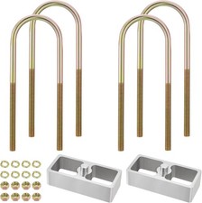 1-12 Inch Universal Leaf Spring Lowering Block Kits 1.5 Inch Lowering Blocks
