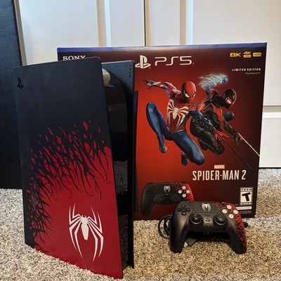 Sony PS5 Blu-Ray Edition Console Spider-Man 2 Limited Edition Bundle - CIB