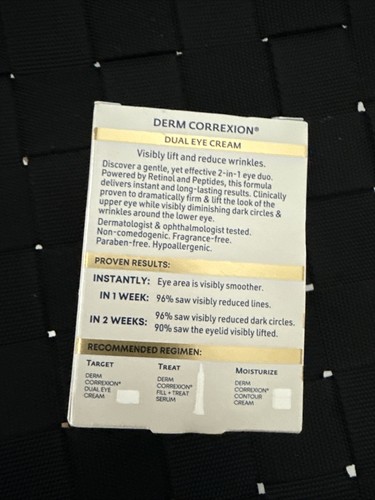 RoC Derm Correxion Dual Eye Cream Retinol + Peptides - 2x0.34oz - Picture 2 of 4