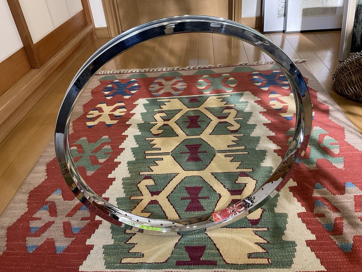 vintage Japan Araya Super 7X 48H Chrome Old School BMX Rim mid