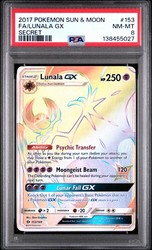 Lunala GX (Secret) 153/149 SM Base Set Holo Secret Rare