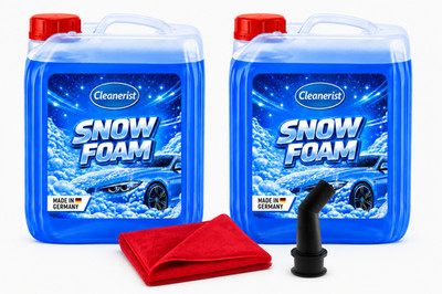 2x10L Snow Foam Blau + 2 T Snowfoam Aktivschaum Vorwäsche Shampoo Autowäsche