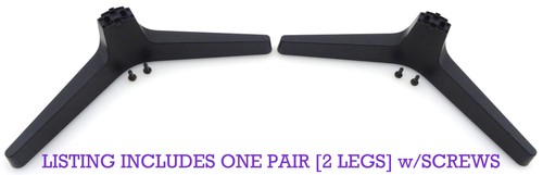 Pre-Owned Insignia NS-43F301NA22 NS-43F301NA25 TV Stand Legs w/Screws [7010]