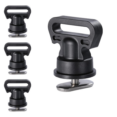 Kayak Track Mount Tie Downs, Track Mount Vertical Tie Down Points for Kayak C...