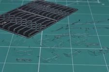 Madworks Neron Photo-Etch Figure detail-up Glass Frames DIY Detail N-014/15