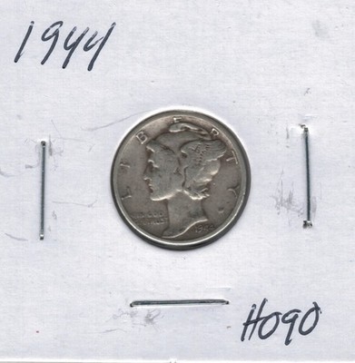 1944 Mercury Dime H090 !!!Free Shipping!!!