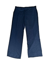 Stella McCartney Wool Blue Trousers Slacks Pants, 46