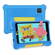 Kids Tablet 7'' Android 12 Tablet for Kids, 2+32GB 5000mAh Parental Control
