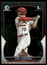 2023 Bowman Draft #BDC-149 Zach Levenson Chrome St. Louis Cardinals