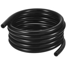 Silicon Tubing 1/4" ID x 3/8" OD x 3.3Ft , Pure Silicone Hoses, Black
