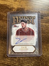 2024-25 Finest #FA-DA Zach Collins Finest Autographs