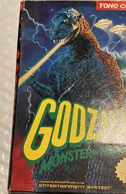 Godzilla: Monster of Monsters! for the Nintendo (NES) Complete in Box