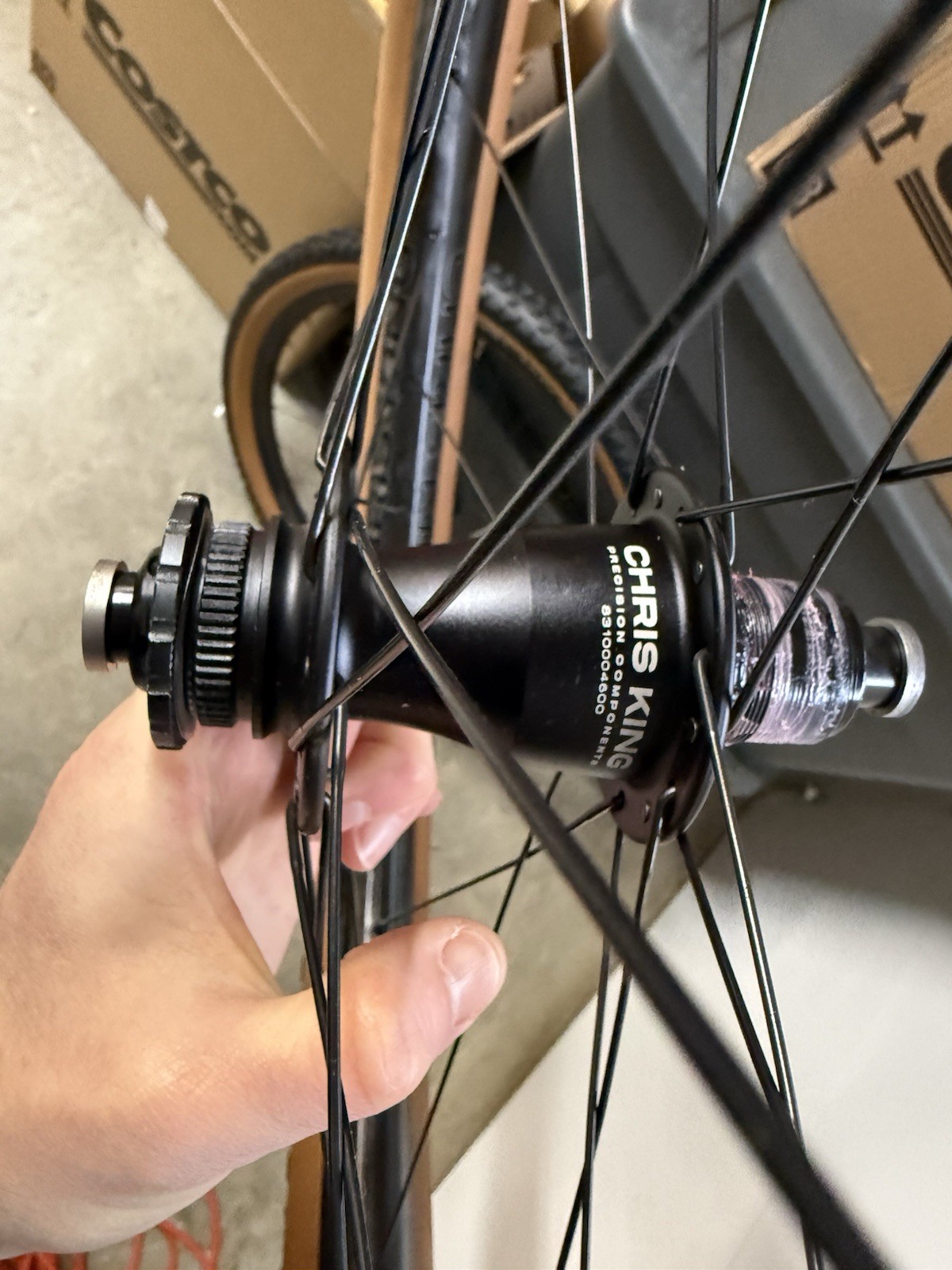 Chris King MTN30 29" Boost Carbon Wheelset XD Centerlock Fusion Fiber