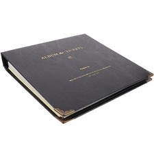  Tragbares Booklet Konzert Ticket Album Aufbewahrung Buch Kartenspeicheralbum