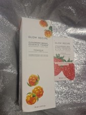 2x   Glow Recipe Strawberry BHA Pore Blur Drops 1oz  Cloudberry Toner 2.5oz  