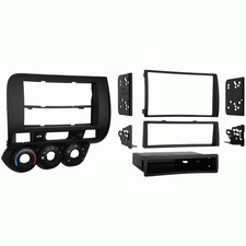 Metra 99-7872 Double DIN Matte Black Stereo Dash Kit for 2007-2008 Honda Fit