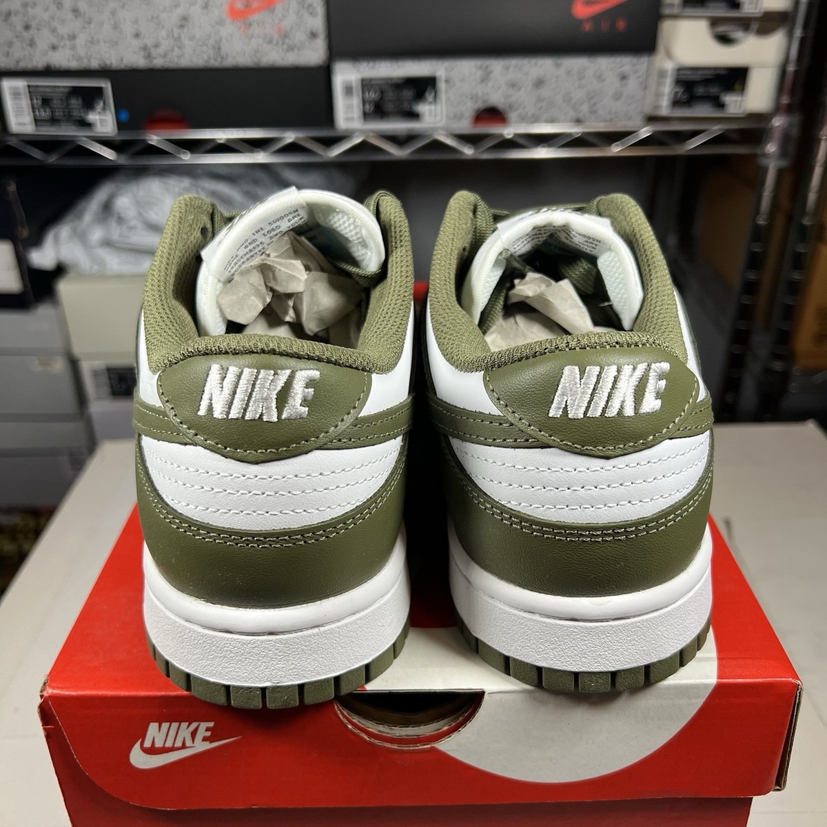 Size 10W / 8.5M - Women's Nike Dunk Low Medium Olive DD1503-120 | eBay