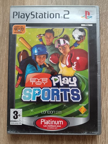 Jeu PS2 EyeToy: Play Sports Complet - Inclut Probablement La Caméra EyeToy Et Le Jeu De Sports