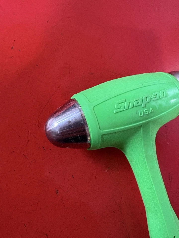 Snap-On 32 oz Ball Peen agarre suave cómodo martillo soplado muerto verde HBBD32 Foto 2 de 4