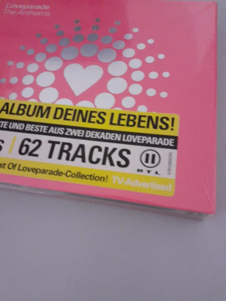 3 CD Kontor - Loveparade - The Anthems - Various Sampler - Neu und OVP - Bild 2 von 4