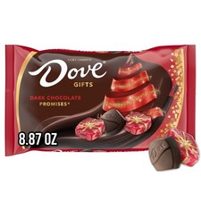DOVE PROMISES Dark Chocolate Holiday Candy Gifts 8.87 Ounce Individually Wrapped