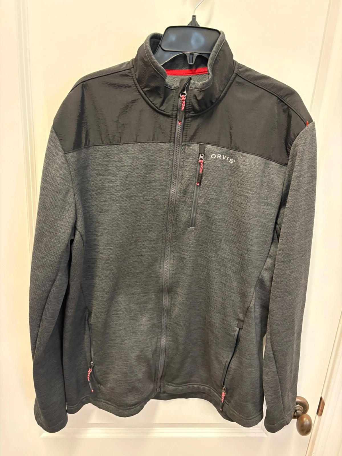 ORVIS LIGHTWEIGHT MENS LINED JACKET LARGE EXCELLENT - product detail image 1
