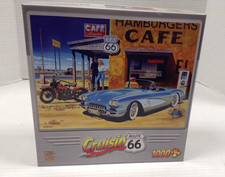 CRUISIN' ROUTE 66 CAFE 1,000 Piece Puzzle  71517 2016