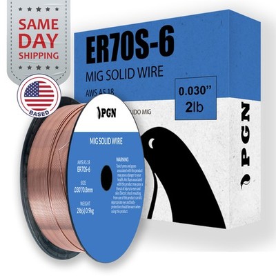 ER70S-6 .030'' (0.8 mm) - 2-Lb - Mild Steel MIG Welding Wire
