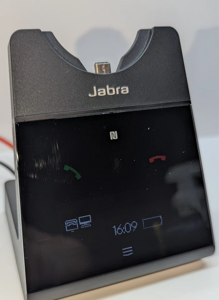 Nur Basisstation von Jabra Engage 75 – Schwarz. (9556-583-111) (ohne Zubehör).