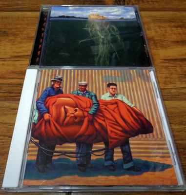 THE MARS VOLTA 2 CD LOT DE-LOUSED COMATORIUM + AMPUTECHTURE VGC MINT DISCS
