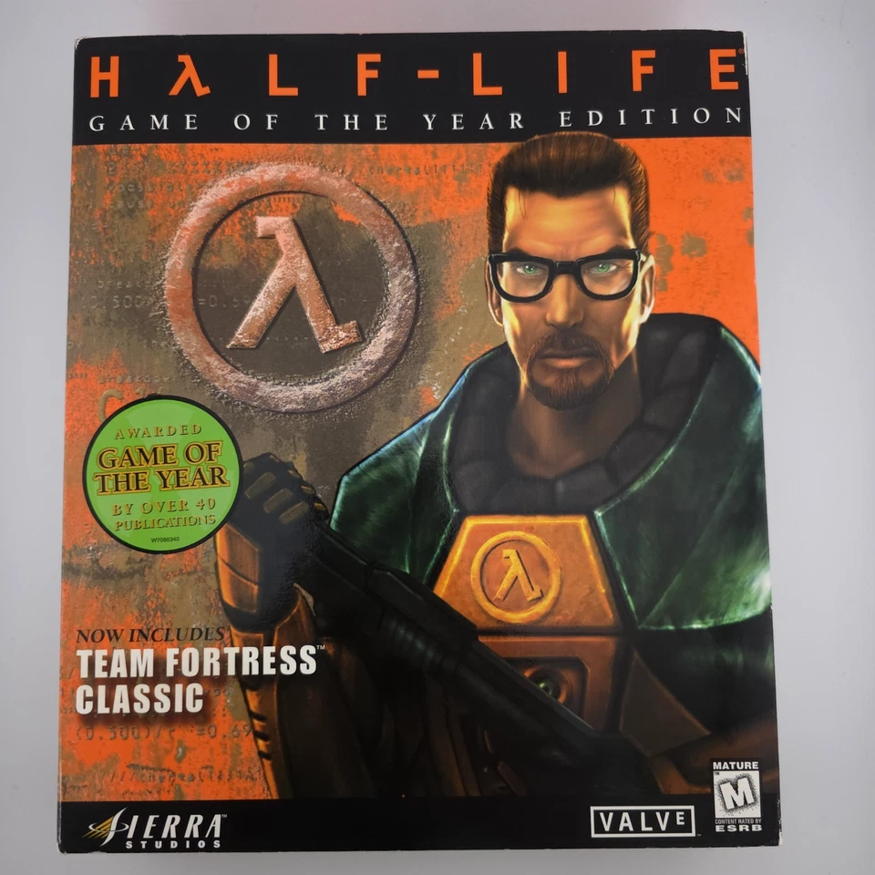 Half-Life: Game of the Year Edition, 1999, Big Box, New & Sealed - Image 2 of 4