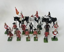 Britain Soldiers Horses Policeman Bagmans Metal Toy Figures Mixed Vintage Lot