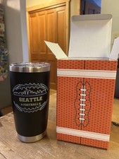 Tervis Seattle Football 20oz Stainless Steel Travel Tumbler NFL Football Fan Cup