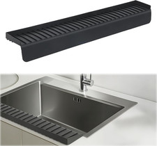Silicone Sink Splash Guard Edge Protector, 30 Inch Extra Long Kitchen Sink