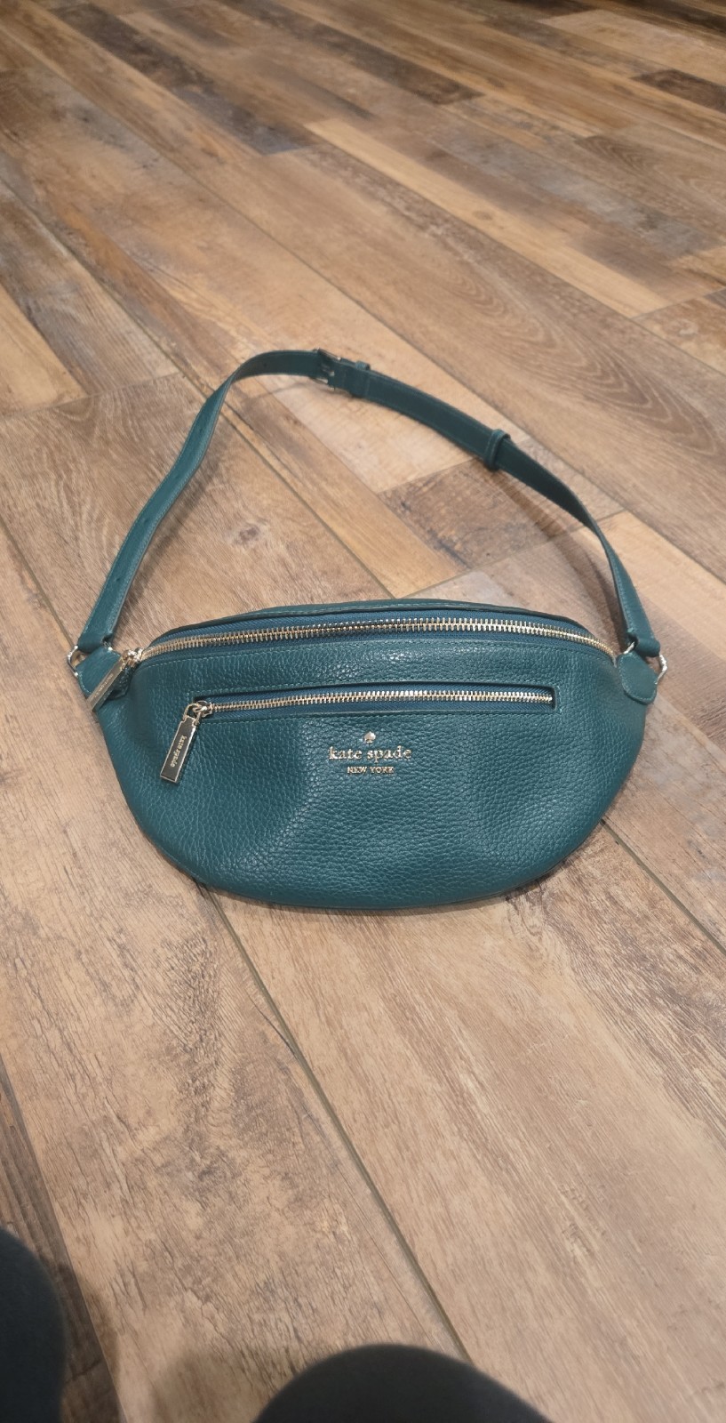 Leather Belt Bag, Kate spade Leila Belt Bag  in Jade Green-image